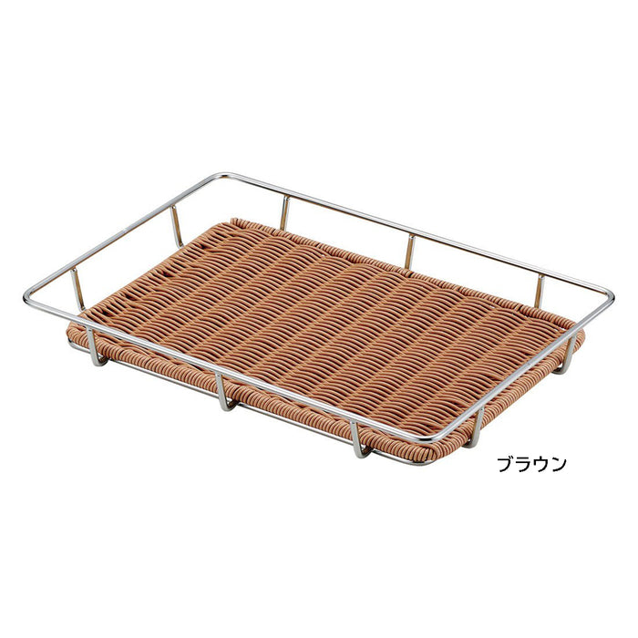 食品用トレイ <パントレー付き> フレームは丈夫な鉄ワイヤーフレーム。 *パントレー(37型)付きで届いたらすぐに使えます。  すのこ部分は水洗い可能!*本体とすのこ分離可能です。