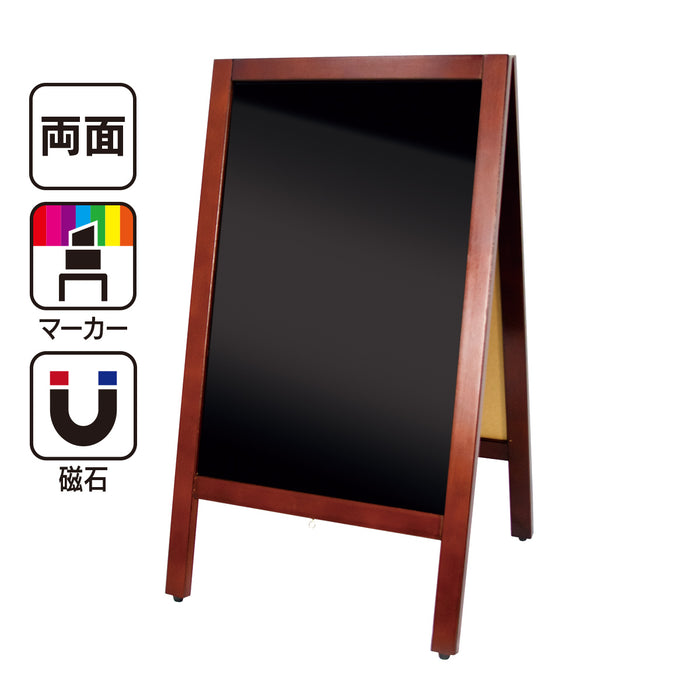 A型ブラックボード 80M マーカー専用 磁石4個付