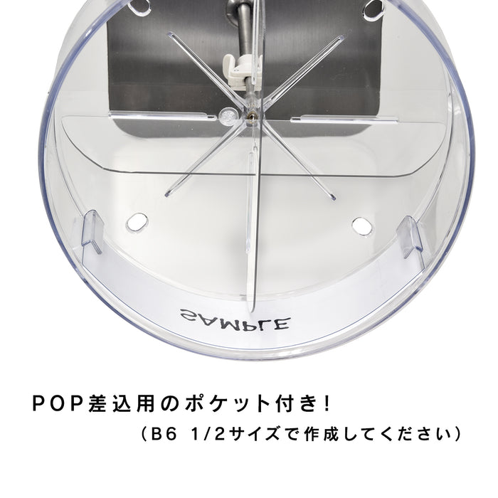 ウリサポ KMA トレイスタンド ディスプレイトレイ★ 空間を有効活用して商品の陳列が可能です。 合わせ買い、関連販売用に最適!