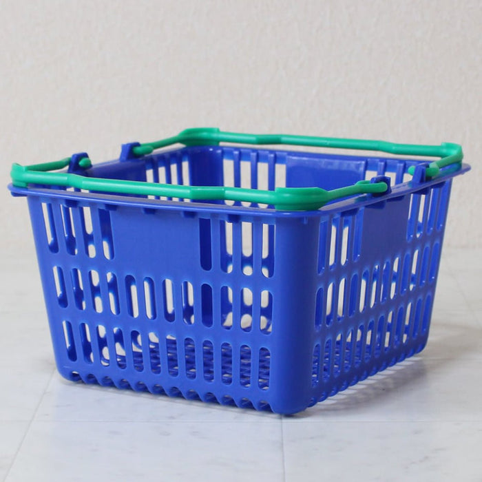 ショッピングバスケット ミニ 買い物カゴ SL-1 (ピンク/ブルー) (5個/20個)