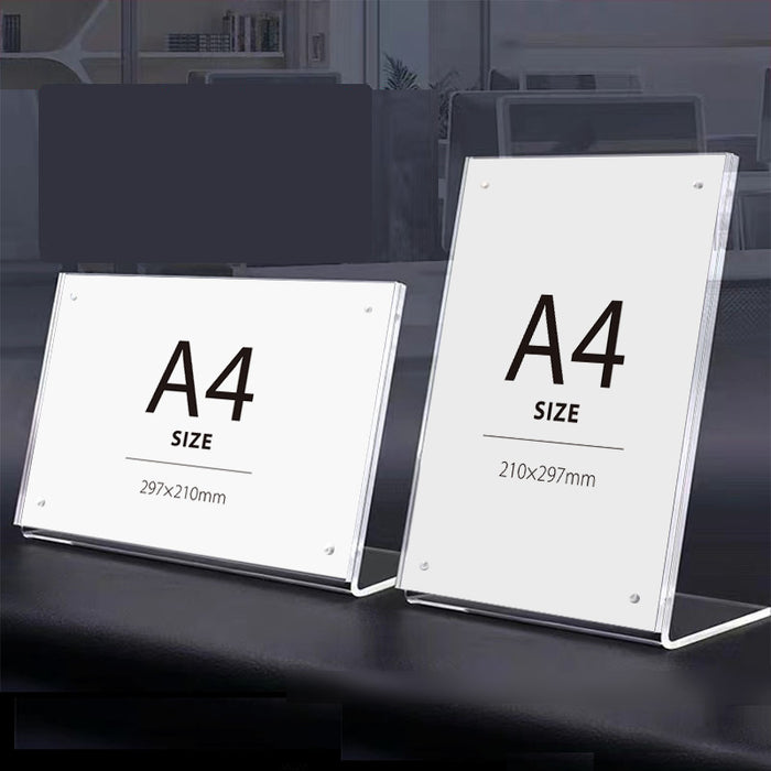 L型 カード立て 横型 [ アクリル ]