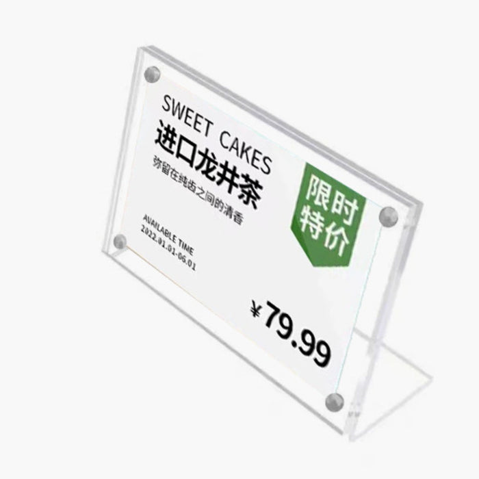 L型 カード立て 横 L判サイズ [ アクリル ]