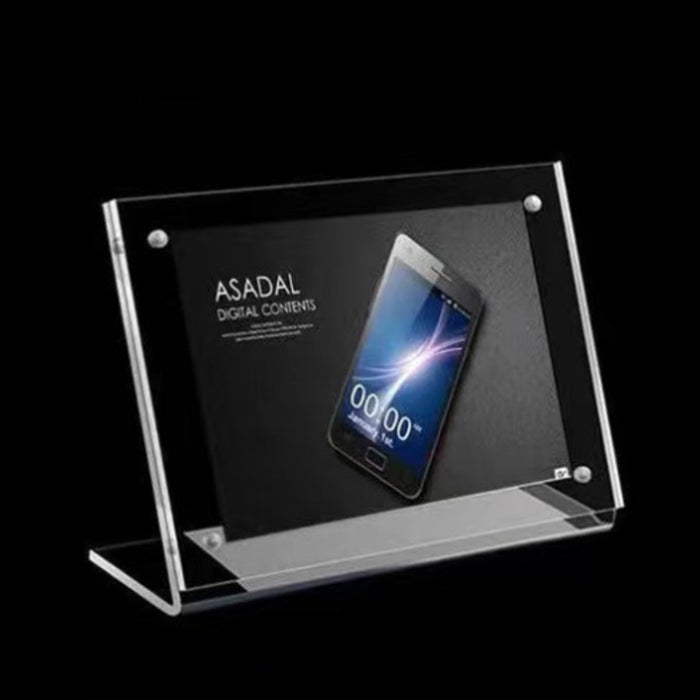 L型 カード立て 横 L判サイズ [ アクリル ]