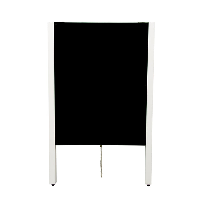 【予約/12月上旬から出荷再開】Ａ型 ブラックボード 白フレーム 80Ｍ