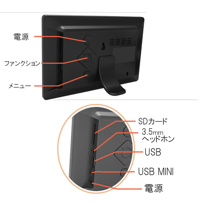 デジタルフォトフレーム 7インチ