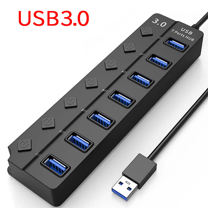 USB ハブ 7ポート USB3.0