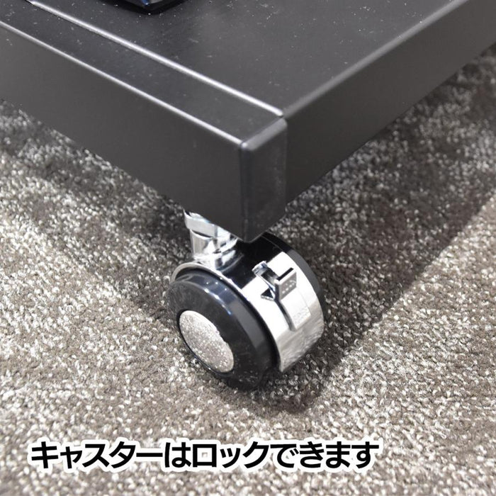 デジタルサイネージ スタンド 43型対応 キャスター付 ディスプレイスタンド