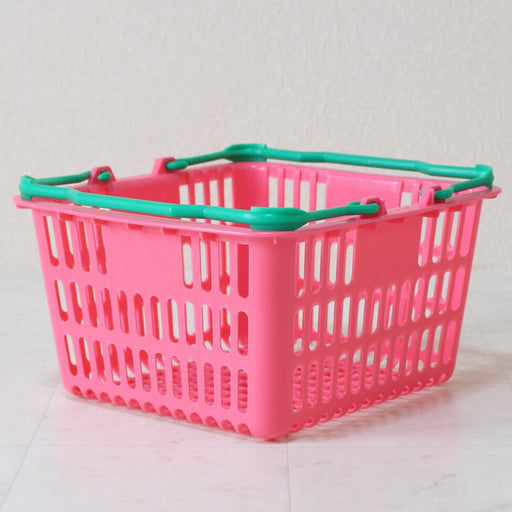 ショッピングバスケット ミニ 買い物カゴ SL-1 (ピンク/ブルー) (5個/20個)