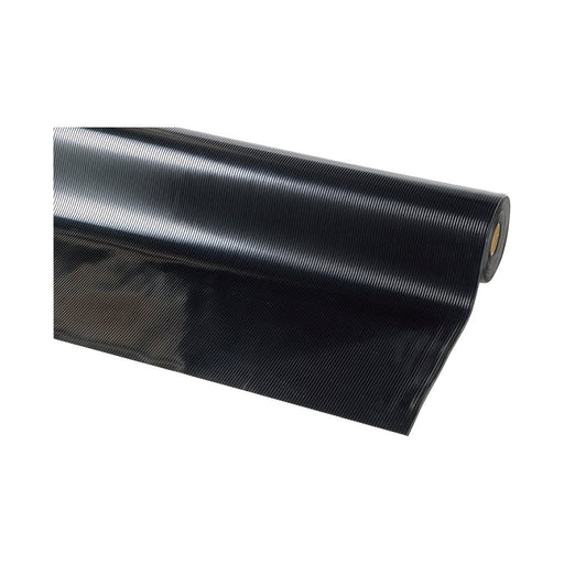ビニール長マット B山 黒 920×20m巻 1本入