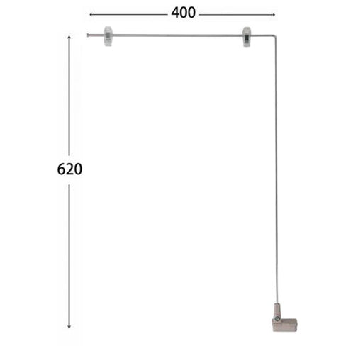マグPOP8型 メッキ W400×H620